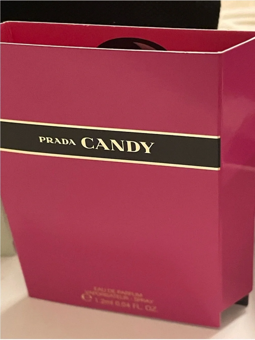 Prada Beauty Set 5 Pieces, Balm,”Empty” Bottles & Sage Green Pouch New in Dusty